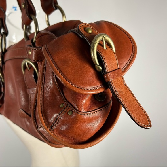 COCCINELLE Brown Leather Handbag - Picture 5 of 6